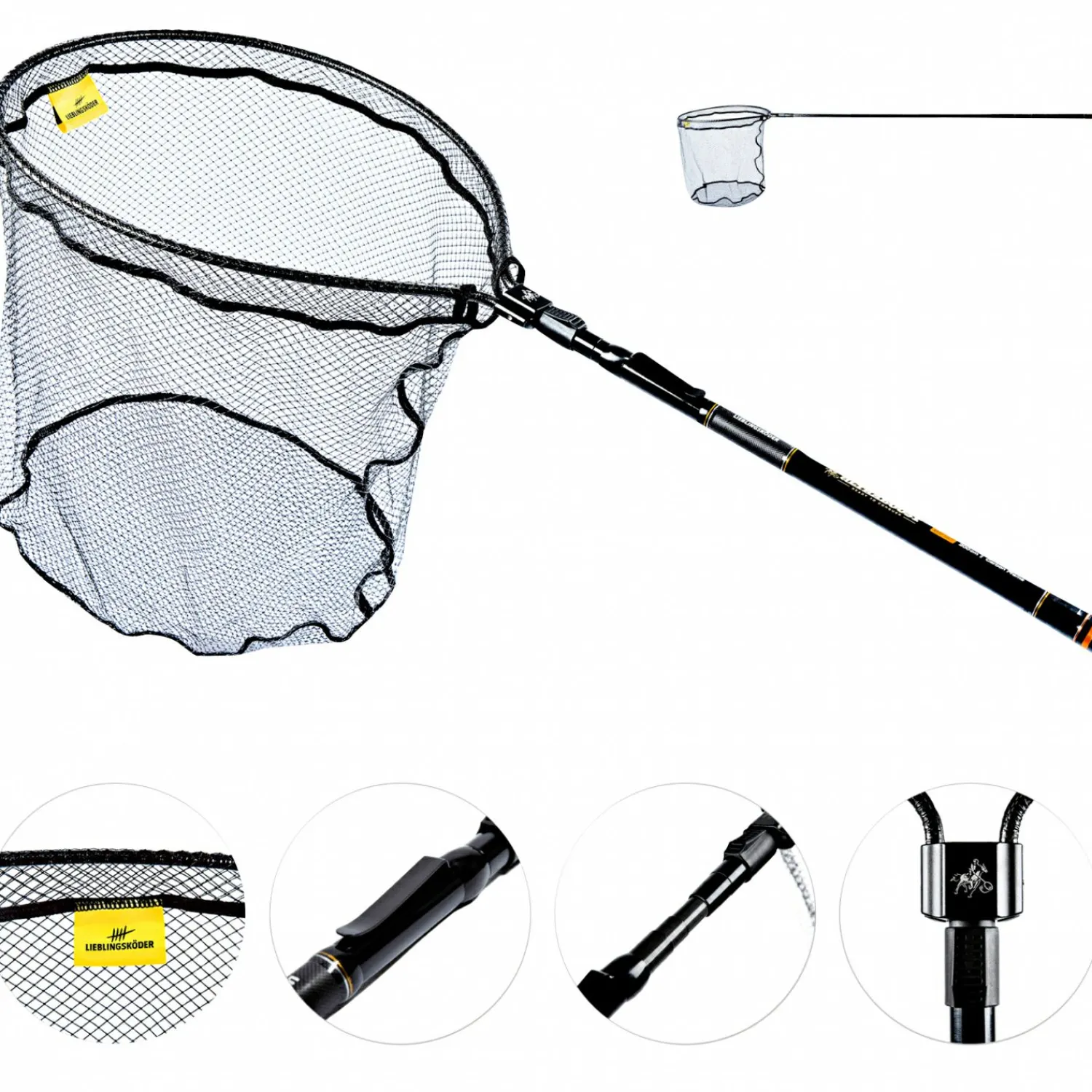 Lieblingsku00f6der Lieblingsköder Kescher Ultraboost (Barsch)< Allroundkescher