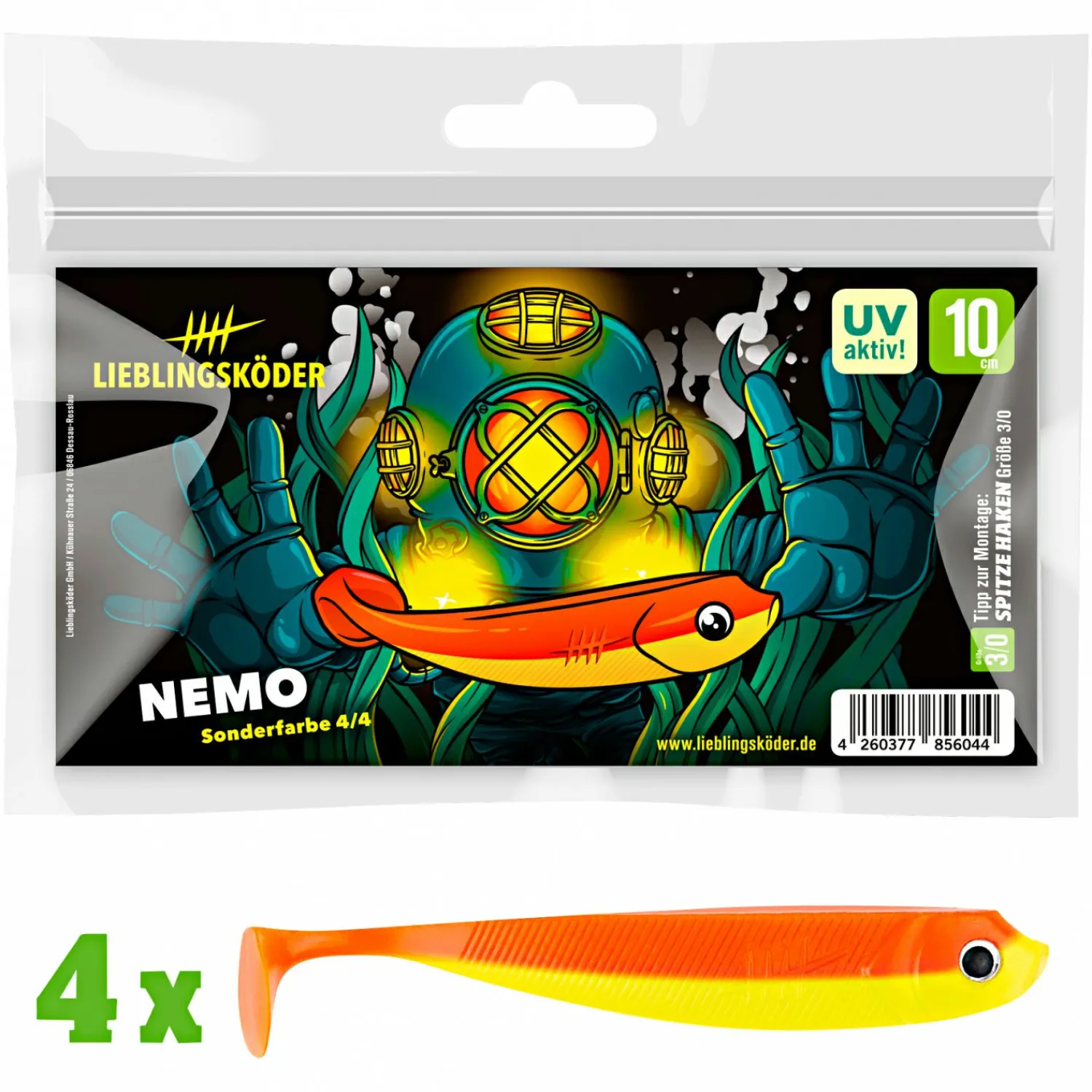 Outlet Lieblingsköder Lieblingsköder Nemo Gummifisch Gummiköder ·Gummifische & Shads|Raubfischangeln Kunstköder