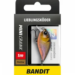 Clearance Lieblingsköder Mini Crank (Bandit) Wobbler|Raubfischangeln Kunstköder