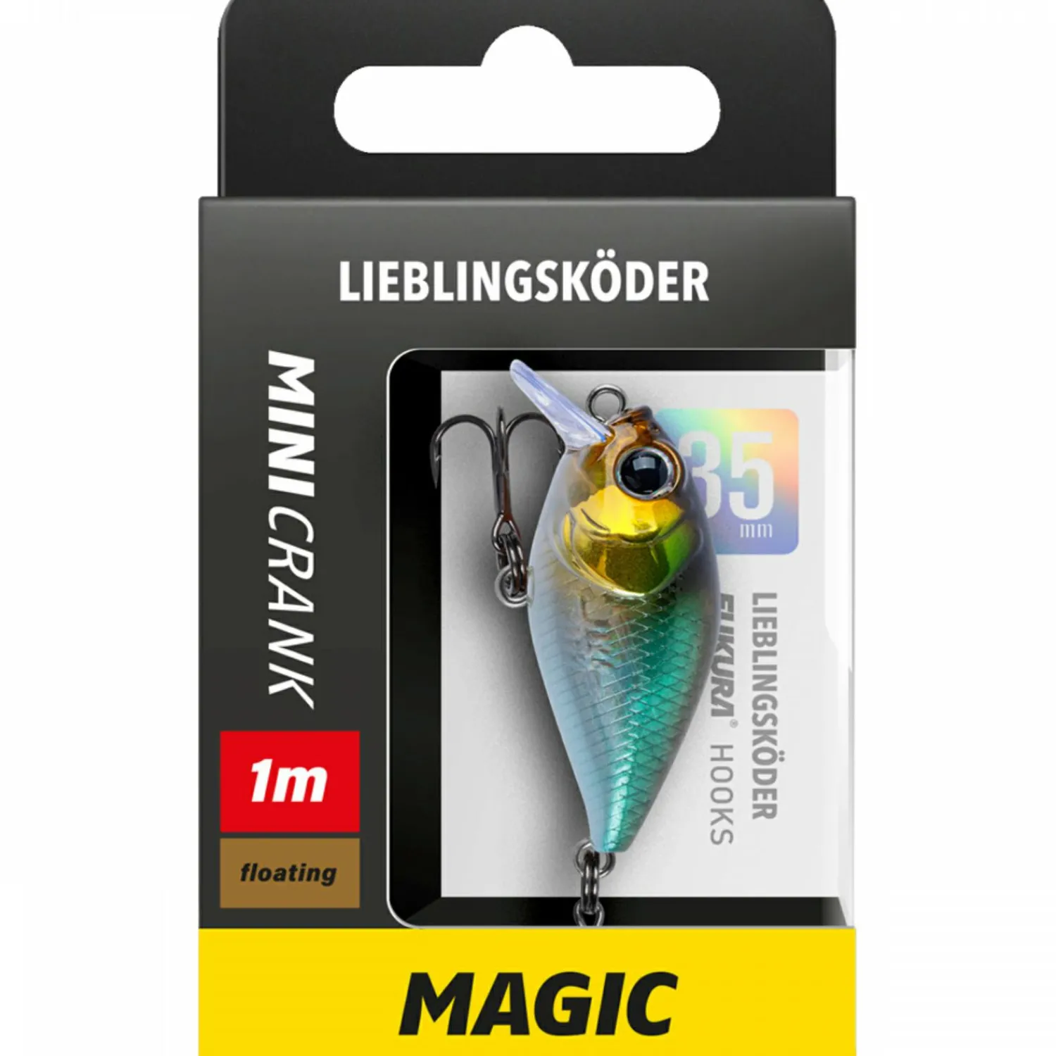 Lieblingsku00f6der Lieblingsköder Mini Crank (Magic)< Wobbler
