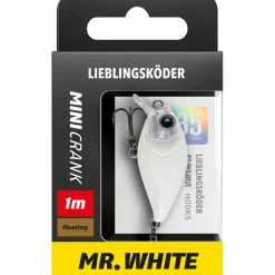 New Lieblingsköder Mini Crank (Mr. White) Wobbler