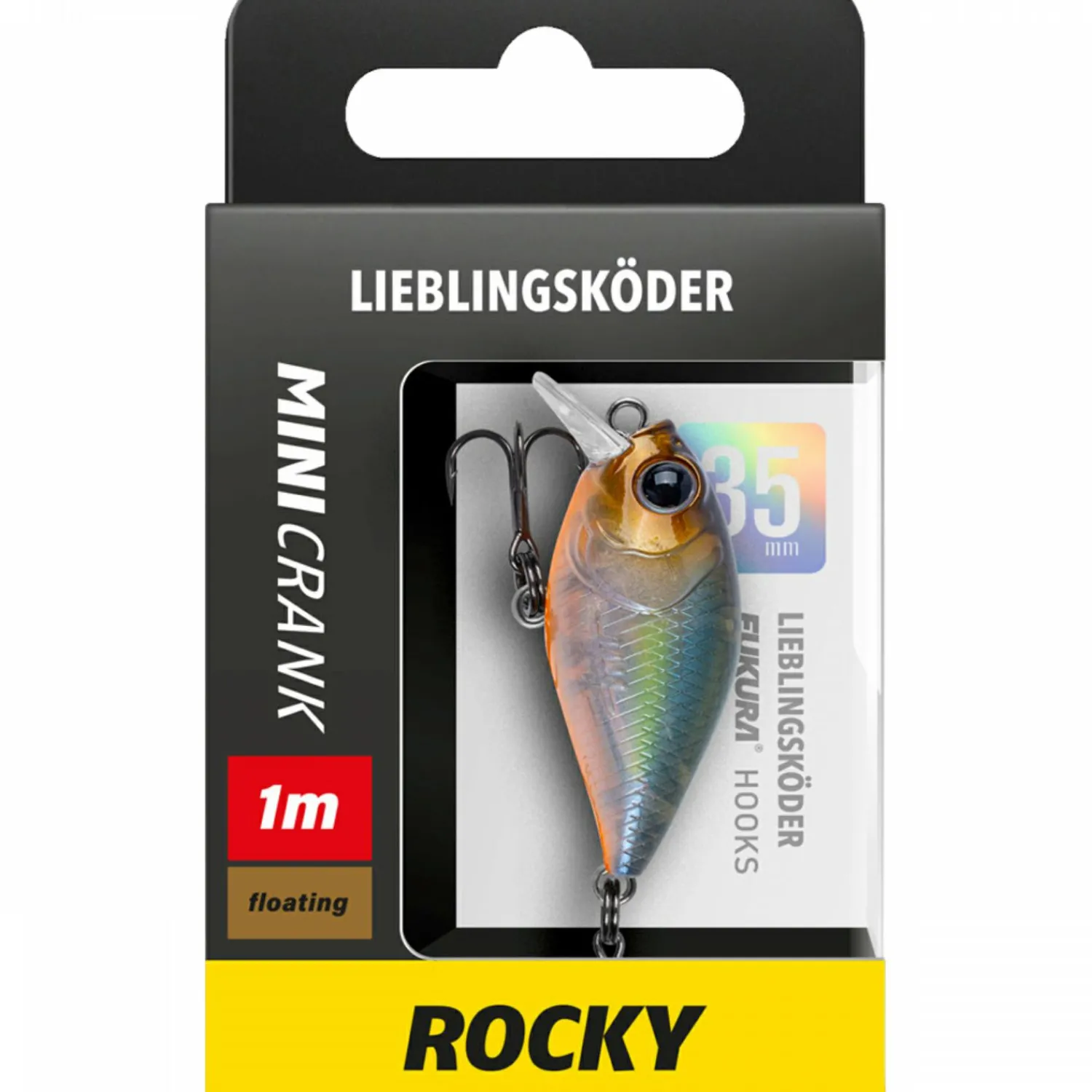 Best Lieblingsköder Mini Crank (Rocky) Wobbler