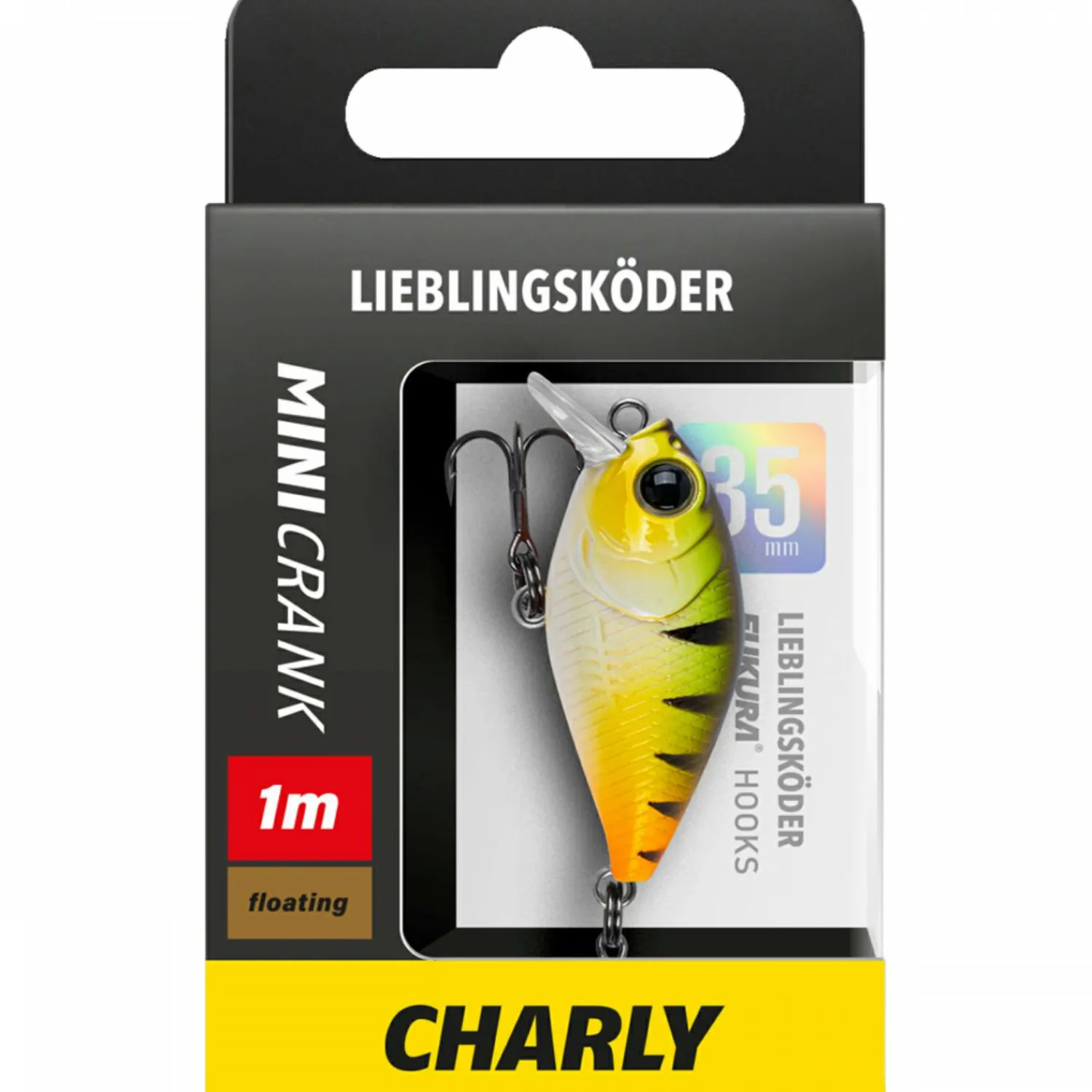 Lieblingsku00f6der Lieblingsköder Mini Crank (Charly)< Wobbler|Raubfischangeln Kunstköder