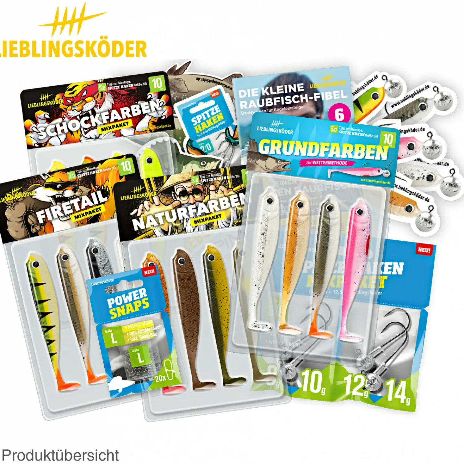 Lieblingsku00f6der Lieblingsköder Zanderbox< Raubfischangeln Kunstköder|Kunstköder-Sets