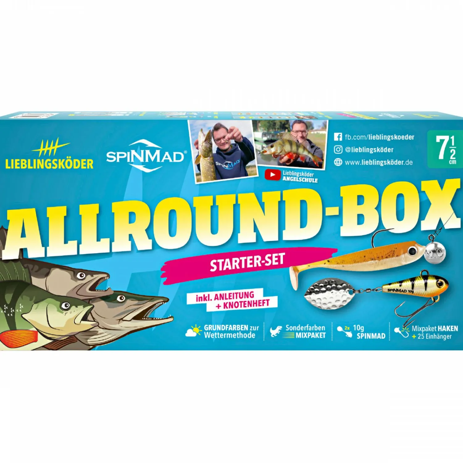 Discount Lieblingsköder Zielfischbox Allround Raubfischangeln Kunstköder|Kunstköder-Sets