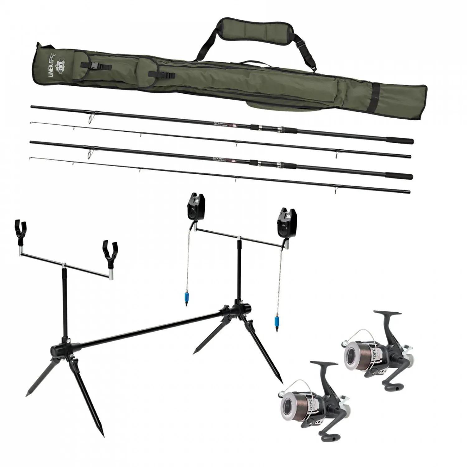 New Top Carp Combo 2 Bissanzeiger|Friedfisch-Angelsets