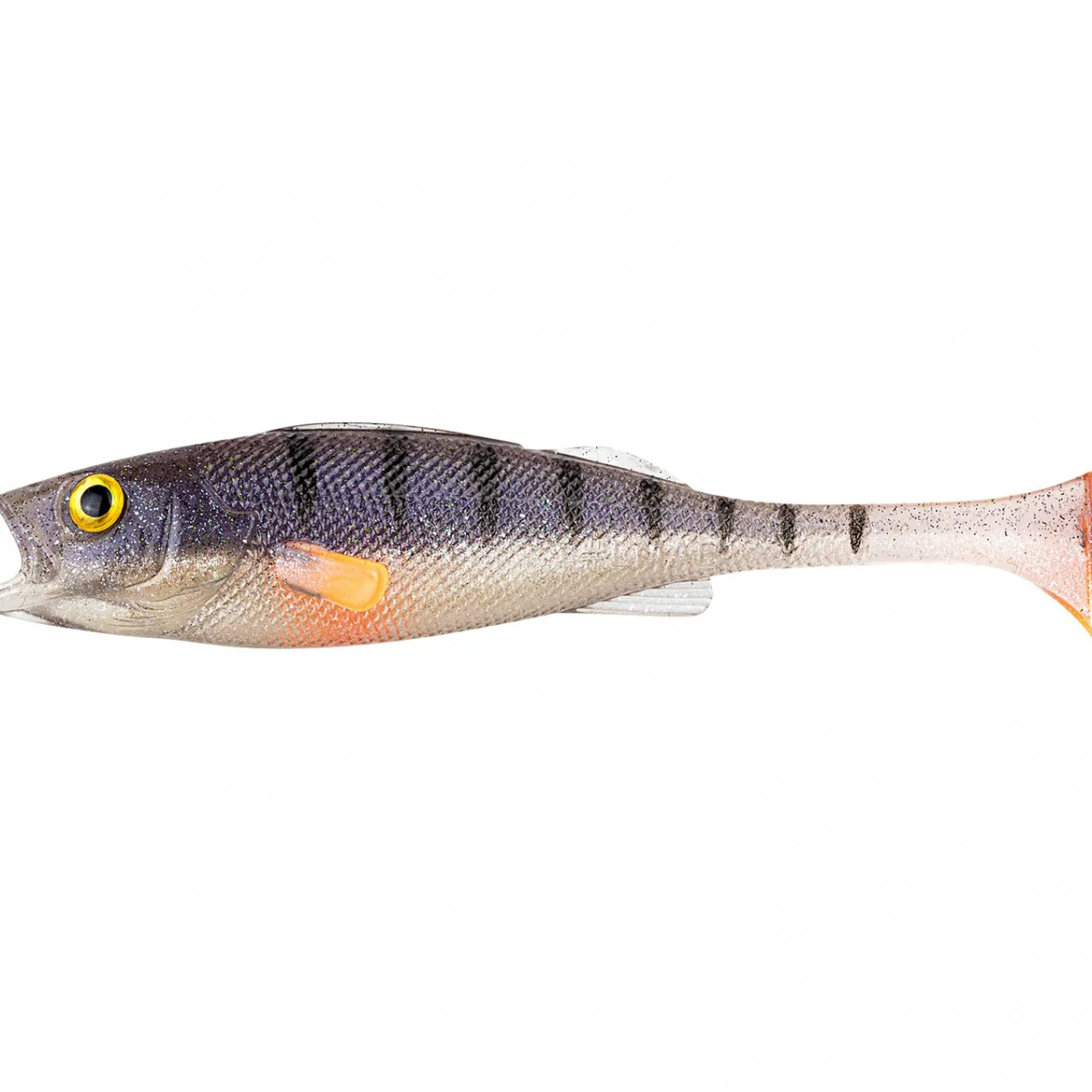 LMAB KØFI Perch Shad (Ghost Perch)< Gummiköder ·Gummifische & Shads