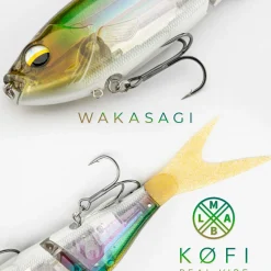 Discount KØFI Real Vibe (Wakasagi) Raubfischangeln Kunstköder|Wobbler