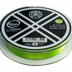 Clearance O-Line Evo PE X8 (Fluo Green) Geflochtene Schnüre
