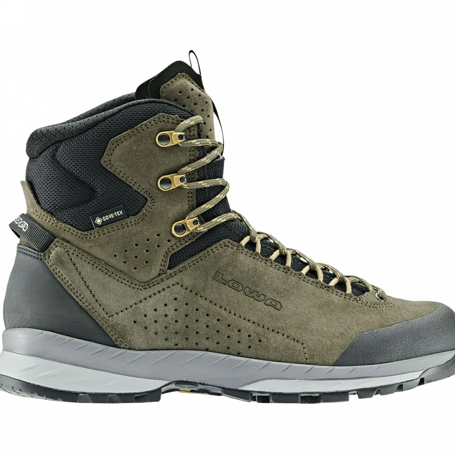 Best Delago GTX MID Herren (Oliv/Schwarz) Angel- & Outdoor-Schuhe