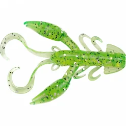 Lucky John Creature Bait Rock Craw 2,0" (Shrimp, Green Flash)< Gummiköder ·Creature Baits
