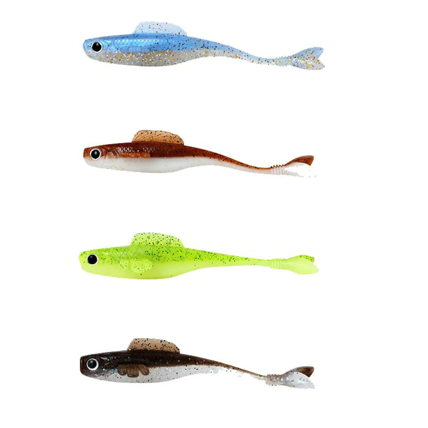 Sale Huddsher (Mixpackung) Gummiköder ·Gummifische & Shads|Raubfischangeln Kunstköder