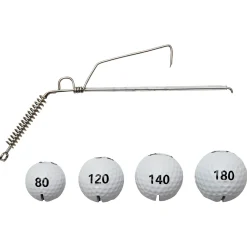 Hot Golf Ball Jig-System Anti Snag Wallerangeln-Zubehör