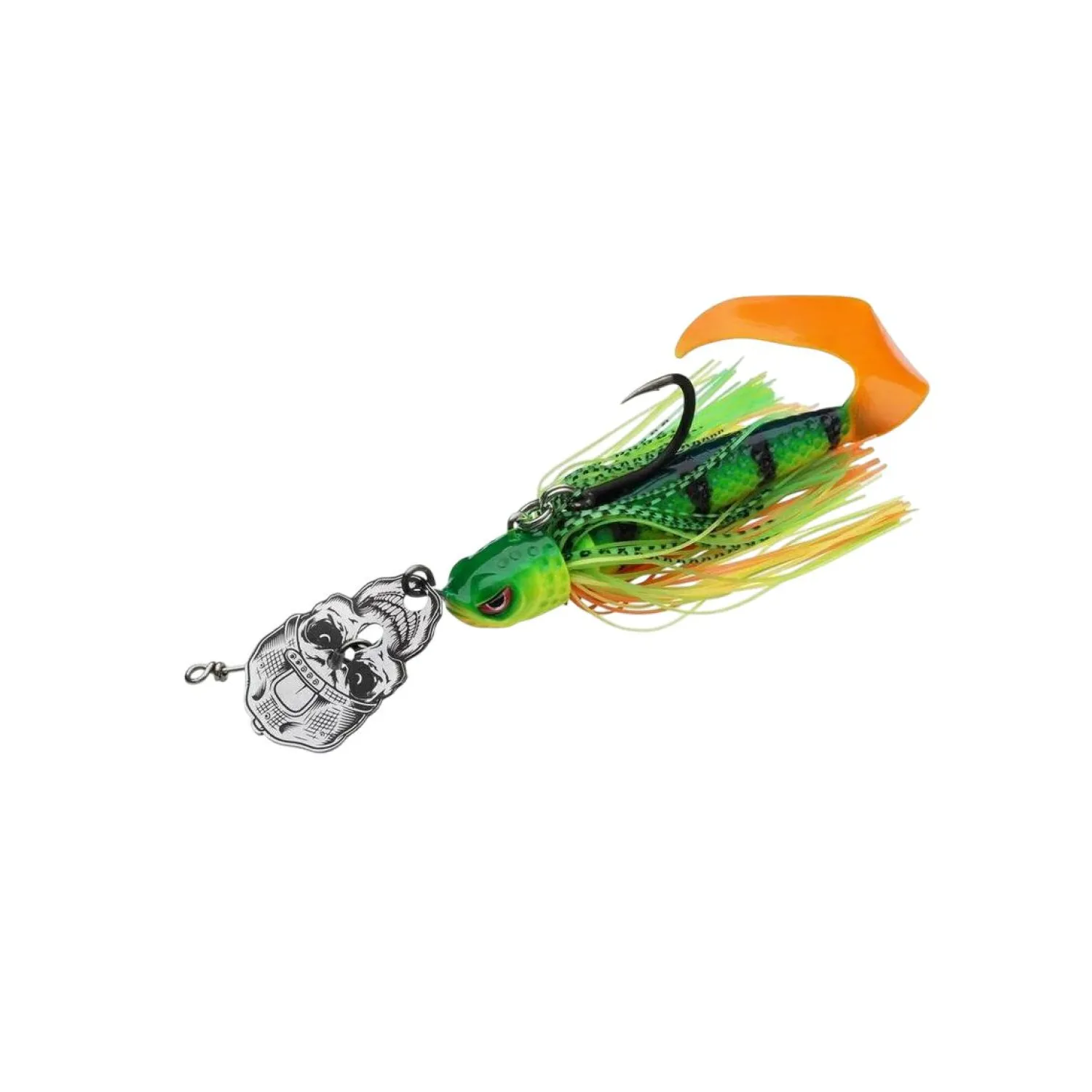 MAD CAT Skull Blade Jig XL (Firetiger UV, 75 g)< Chatterbaits