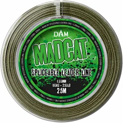 MAD CAT Vorfachschnur Spliceable Leader Line (oliv, 25 m)< Wallerschnüre|Wallerschnüre