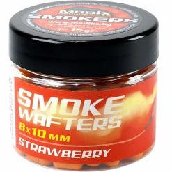 MadiX Smoking Dumbell Wafter (Strawberry)< Karpfenfutter|Karpfenfutter·Boilies & Popup Boilies