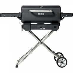 Masterbuilt Tragbarer Holzkohle Grill und Smoker mit Wagen< Grillzubehör