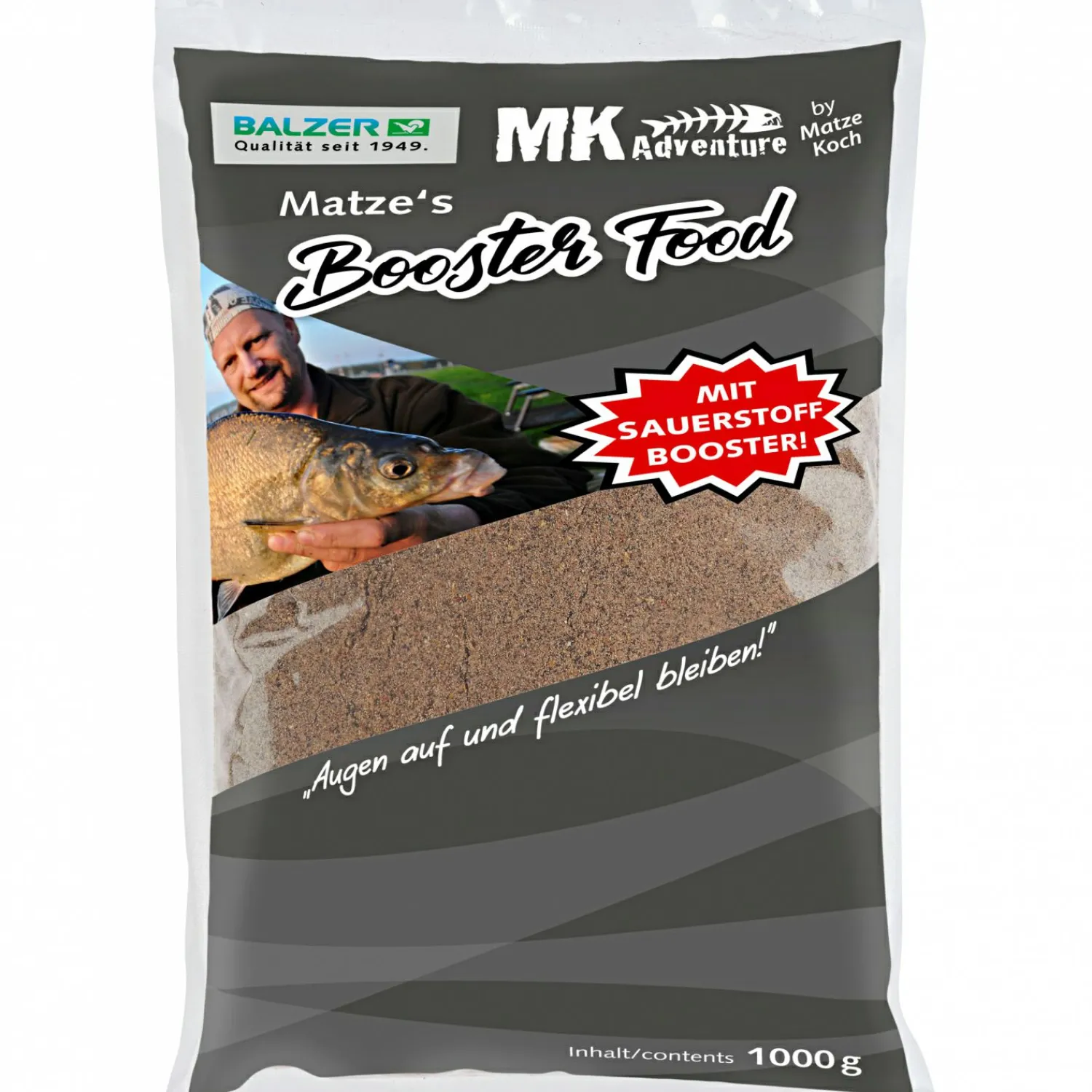 Matze Koch Friedfischfutter MK Adventure Booster (Karpfen)< Friedfischfutter|Friedfischangeln-Zubehör