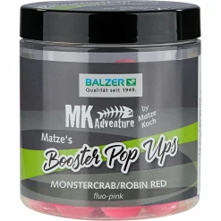 Matze Koch Pop-Ups MK Adventure Booster Balls (Monstercrab/Robin Red)< Karpfenfutter·Boilies & Popup Boilies|Karpfenfutter