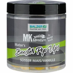 Matze Koch Pop-Ups MK Adventure Booster Balls Pop-Ups (Süßer Mais/Vanille)< Karpfenfutter·Boilies & Popup Boilies|Karpfenfutter