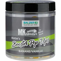 Clearance Pop-Ups MK Adventure Booster Balls (Banane/Vanille) Karpfenfutter·Boilies & Popup Boilies|Karpfenfutter