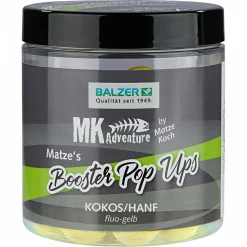 Matze Koch Pop-Ups MK Adventure Booster Balls (Kokos/Hanf)< Karpfenfutter·Boilies & Popup Boilies|Karpfenfutter
