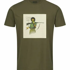 Hot Original T-Shirt Herren (Matt Oliv) Angelshirts & Angel-Oberteile
