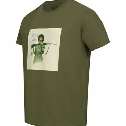 Hot Original T-Shirt Herren (Matt Oliv) Angelshirts & Angel-Oberteile