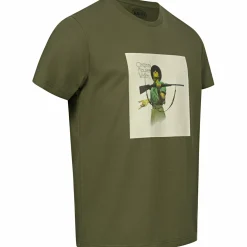 Hot Original T-Shirt Herren (Matt Oliv) Angelshirts & Angel-Oberteile