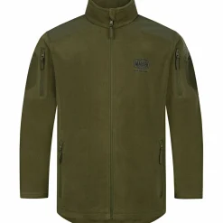 Mauser Silent Fleece Jacke Herren (Matt Oliv)< Outdoor- & Angel-Jacken