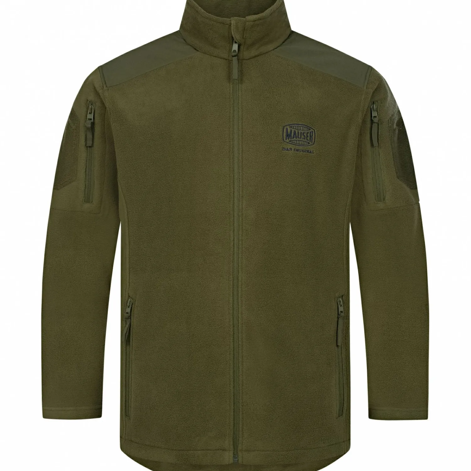 Mauser Silent Fleece Jacke Herren (Matt Oliv)< Outdoor- & Angel-Jacken