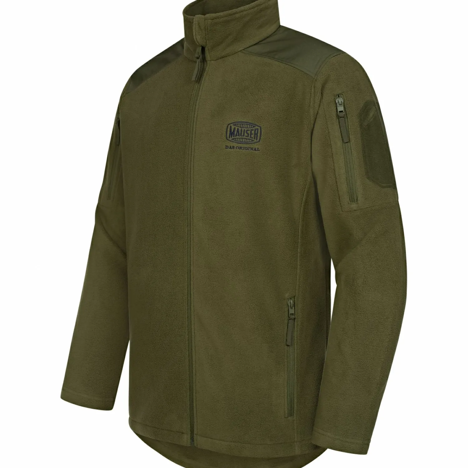 Mauser Silent Fleece Jacke Herren (Matt Oliv)< Outdoor- & Angel-Jacken