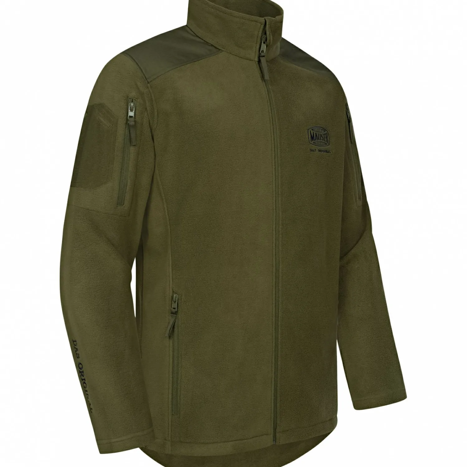 Mauser Silent Fleece Jacke Herren (Matt Oliv)< Outdoor- & Angel-Jacken