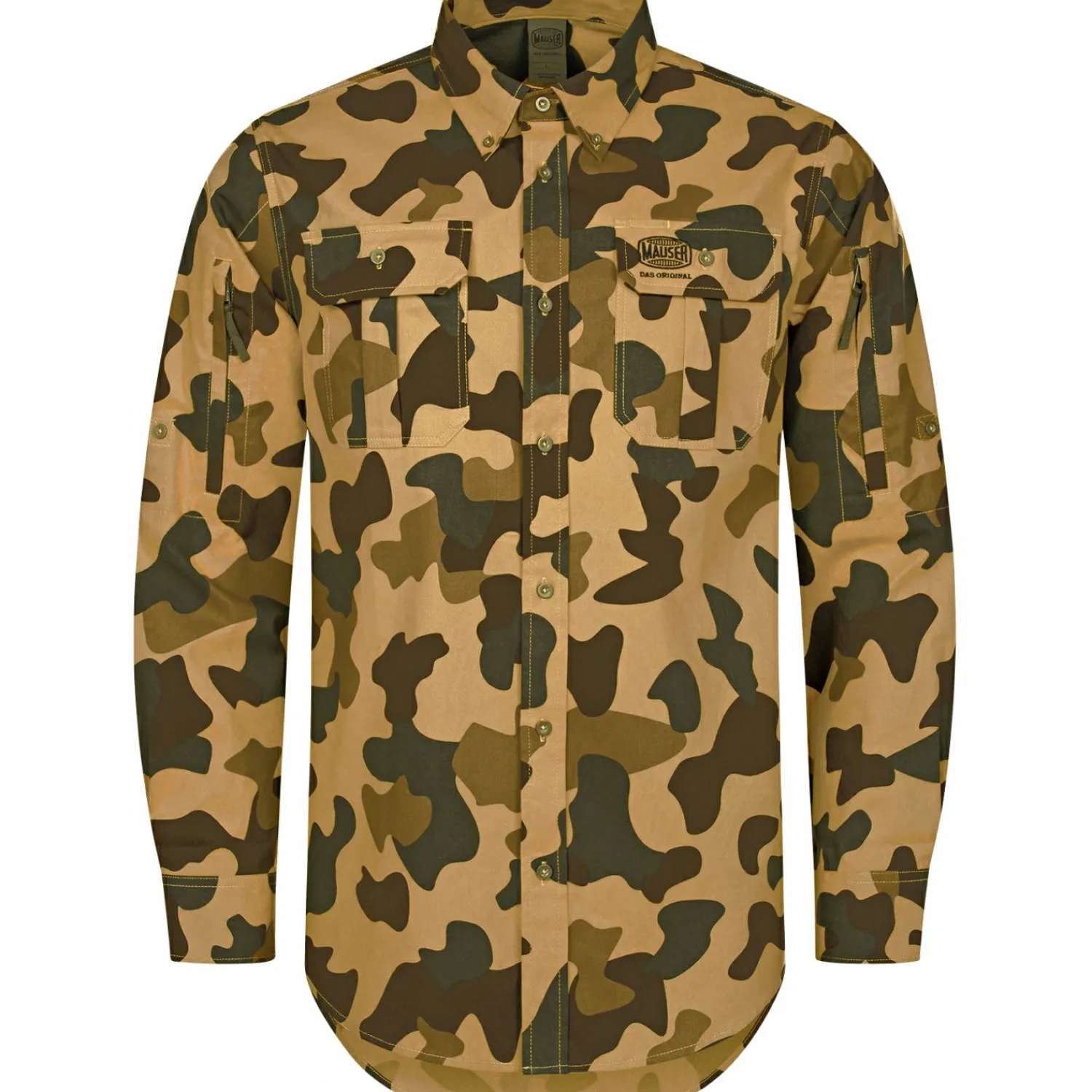 Mauser Stalker Hemd Herren ( Camouflage)< Outdoor- & Angelhemden
