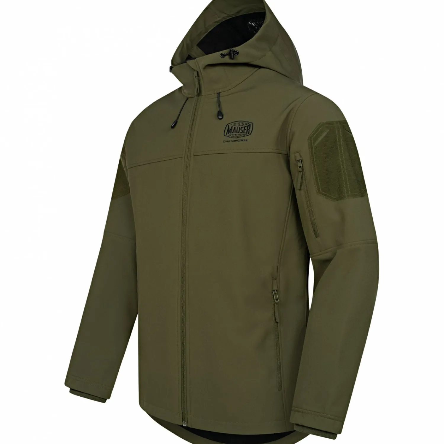 Tornado Softshell Jacke Herren (Matt Oliv) Outdoor- & Angel-Jacken