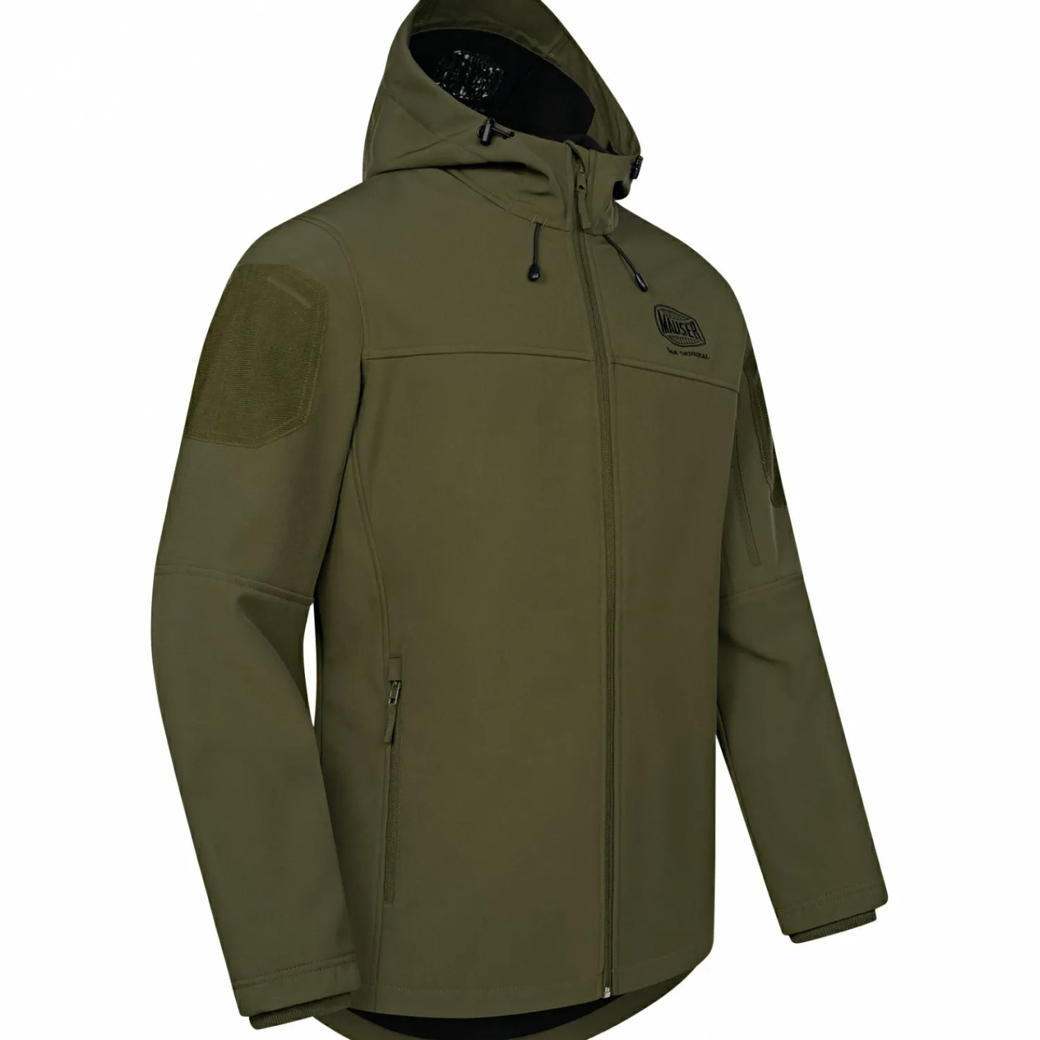 Tornado Softshell Jacke Herren (Matt Oliv) Outdoor- & Angel-Jacken
