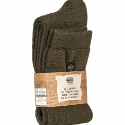 Mauser Woll Socken Herren (Grün)< Outdoor- & Angel-Socken
