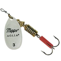 Mepps Spinner Aglia Fluo (Weiß< Spinner|Raubfischangeln Kunstköder