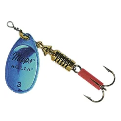 Mepps Spinner Aglia Platinum (Blau)< Spinner|Raubfischangeln Kunstköder