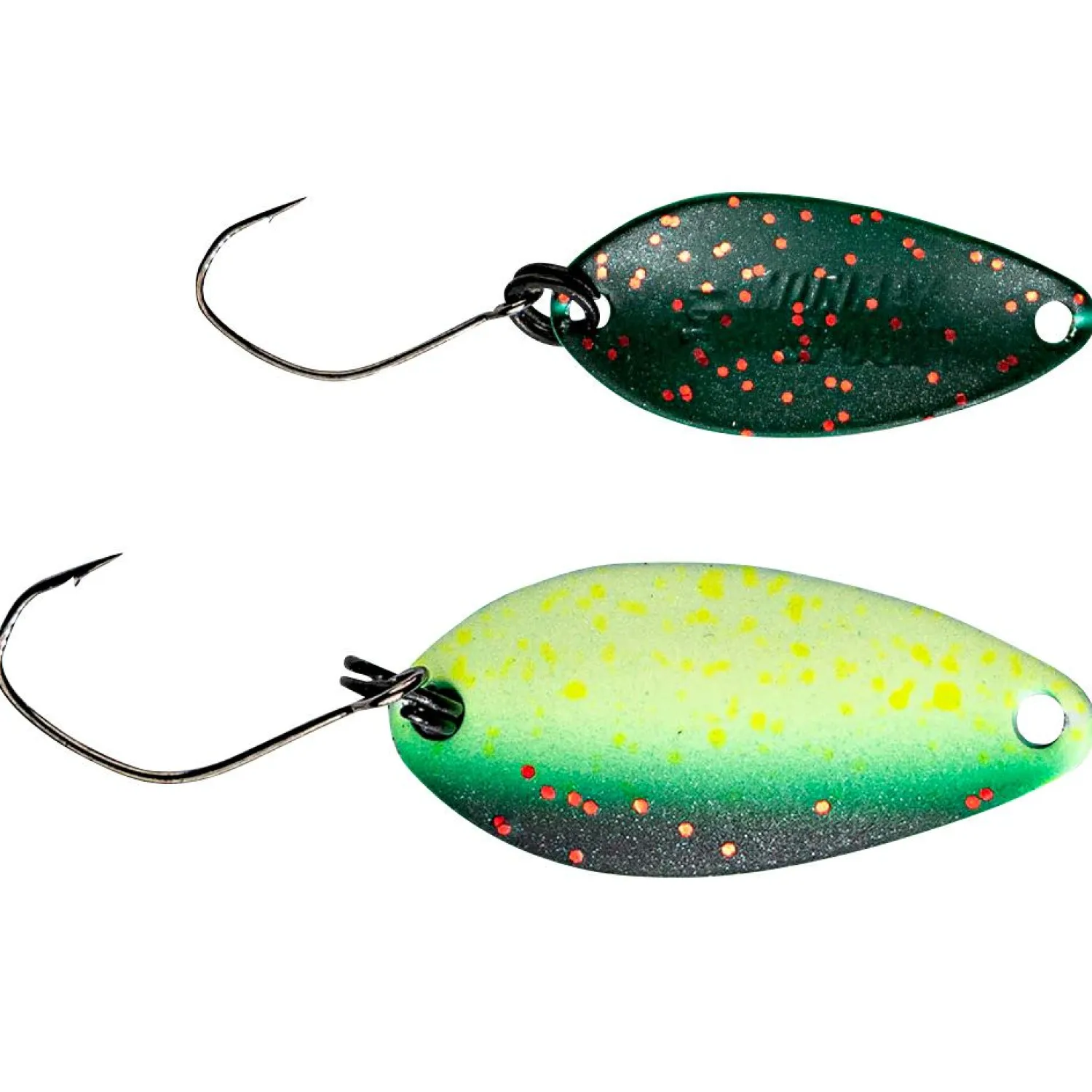 Monkey Lures Spoon El Chapo (Chili Cheese)< Forellenangeln-Zubehör|Trout Spoons