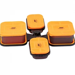 Clearance Profi Baitstation Kit 14 XXL Angelkoffer & Angelboxen ·Madendosen & Angelzubehör-Dosen