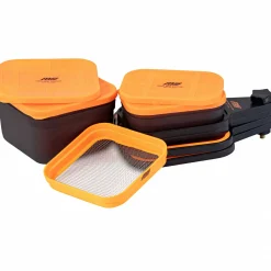 Clearance Profi Baitstation Kit 14 XXL Angelkoffer & Angelboxen ·Madendosen & Angelzubehör-Dosen