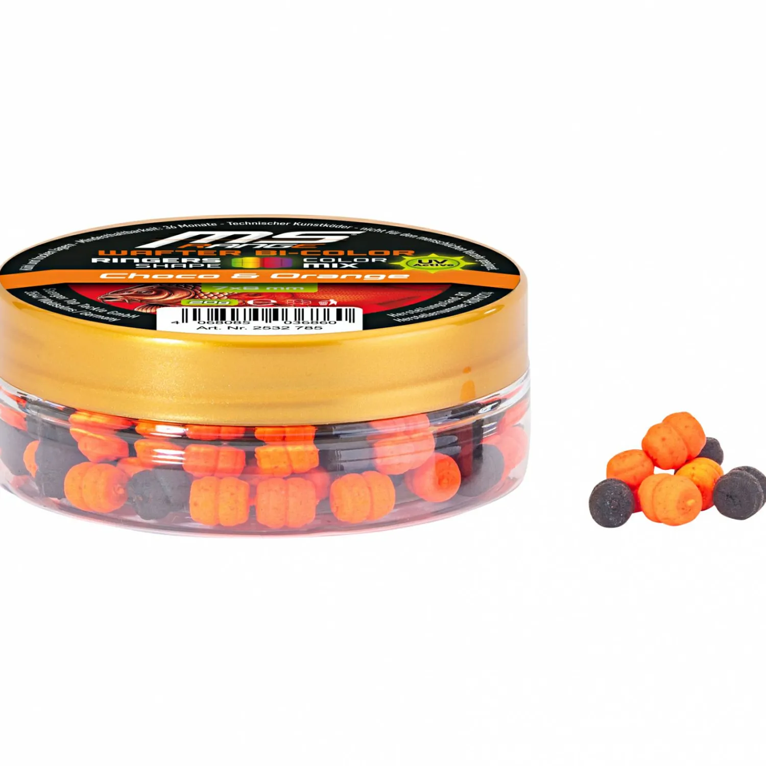 New Rings Shape Wafter Mix (Choco & Orange) Karpfenfutter|Karpfenfutter·Boilies & Popup Boilies