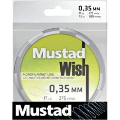 Outlet Angelschnur Wish Braid (chartreuse, 110 m) Geflochtene Schnüre