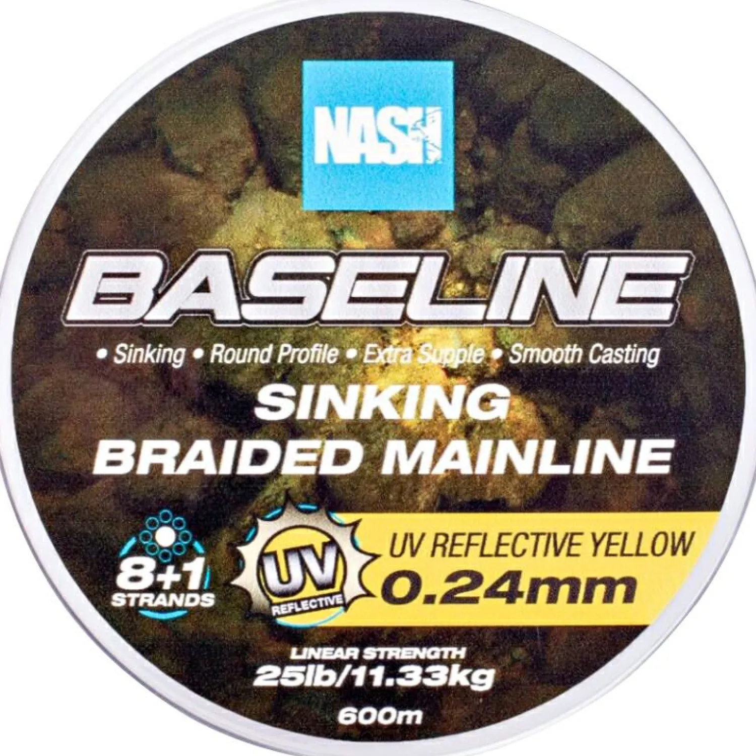 Clearance Baseline Sinking, gelb Karpfenschnüre|Karpfenschnüre