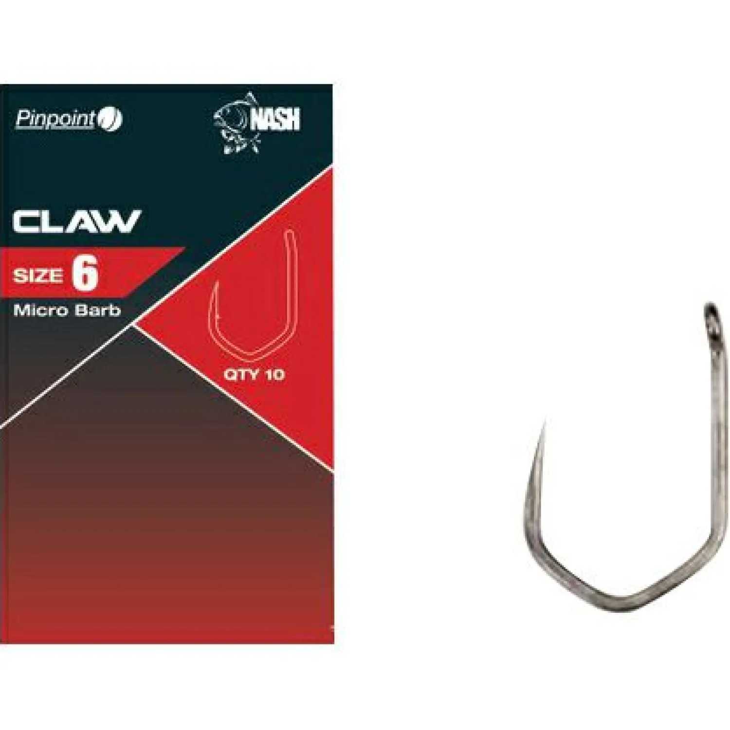 Nash Claw, Micro Barbed< Angelhaken|Karpfenangeln-Zubehör