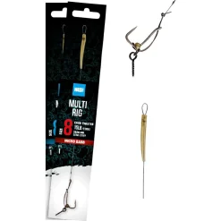 Nash Multi Rig, Barbed< Karpfenangeln-Zubehör