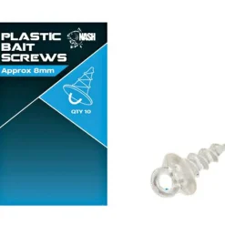 Hot Plastic Bait Screws Karpfenangeln-Zubehör