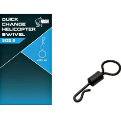 Nash Quick Change Helicopter Swivel Size 8< Karpfenangeln-Zubehör