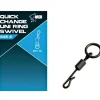New Quick Change Ring Swivel Size 8 Karpfenangeln-Zubehör